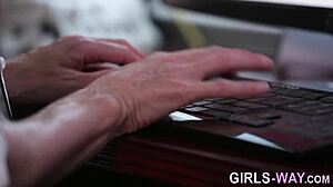 Bold MILF Lesbian Babe Tribbing In Stockings High Definition