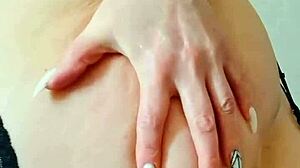 Redhead stepmother's big tits and pussy cum in taboo amateur scene