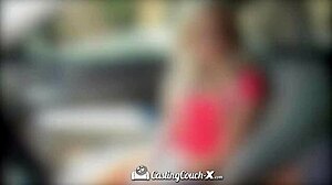 Naomi Woods Shows Up Shaved And Eager For Blowjob And Facial In Her Casting Audition