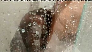 Husband films wife with bbc in shower without condoms