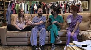 Nova Maverick Plays with Ultrasound in Hospital