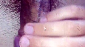 he jerks off with drooling head in hot convulsive session