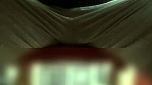 masturbation sous la table with voyeur spying on creampie