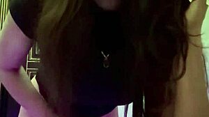 In the club, I decided to fuck my pussy with amateurs brunette ass toilet solo dancing sexy night club.