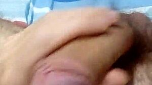 i stroke my hairy cock in close up