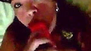 Colombiana With Big Tits Deepthroat Action.