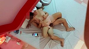 Kay ex starts with intense cowgirl riding then switches to extreme anal creampie with facial finish. Muscular bodybuilder dominates in homemade rough sex roleplay.