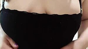 nicole teases her fat ass in the bathroom!