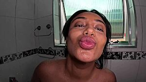 why doubled mess with latinas maju fagundes and milena queiroz bathing in toilet party?