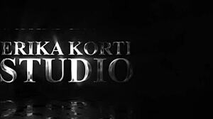 two skinny girls in intense group session