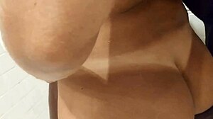 Husband films wife with bbc in shower without condoms