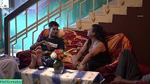 Bhabhi Agrees to Gangbang Sex Party