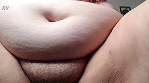 Feeling the Passion in Big Hairy Wet BBW Pussy POV