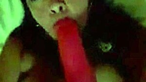 Colombiana With Big Tits Deepthroat Action.