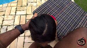 I metendo gostoso na Natasha Rios' pussy at the pool