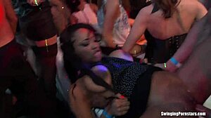 Hot club bitches sucking and fucking