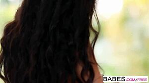 Tyler Nixon And Chloe Amour Share Passionate French Kiss In Babes Clip