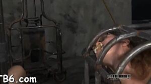 Do you think this slave can handle my rough blowjob punishment on her shaved pussy?