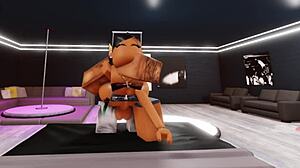 she lost a bet so she had to take four of us