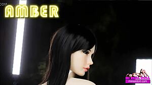 Amber, the 163 cm real sex doll, is ready for you to fuck her.