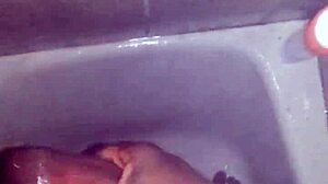 Are you jerking your big black monster cock in the shower, bathing in your own cum?