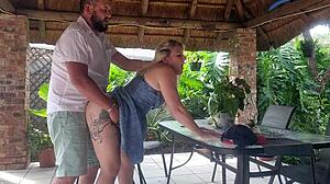 i enjoy time with my best friend's wife on the patio