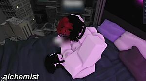 Fucking Whore in New Condo with Face Fucking