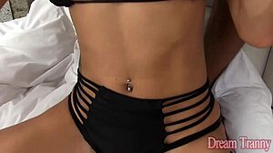 lustful tgirl gabriela ferrari explores her desires in a fun and casual setting