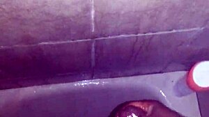 Are you jerking your big black monster cock in the shower, bathing in your own cum?