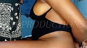 african teen 18+ in amateur video scenario