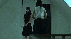 Lesbian ghost kana miyashita fucks mao hamasaki and yuria ashina