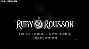 I Feel Overwhelmed with Emotions in Chastity Arousal Study Final Release and Orgasm Teasing from Ruby Rousson