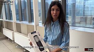 I received a powerful cumshot from my new toy svakom alex neo 2