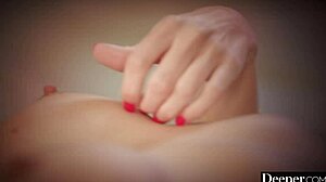 Kenna James says, 'give me more in this double penetration'