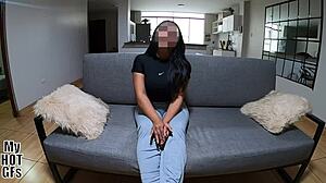 Teen Rides Big Cock For Wet Pussy Creampie