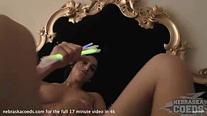 Bold Pussy Stuffing and Gaping with Egle