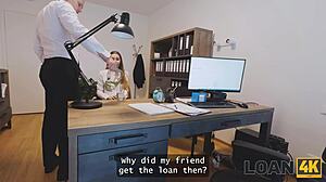 Stanley Johnson Seduces Young Customer In Office For Rough Squirting Fuck!