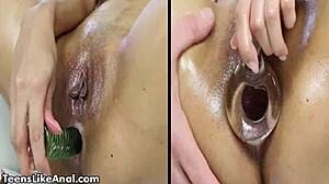 Hot Jade Jantzen Bangs Anal With Dildo In Hardcore Teen Group Scene