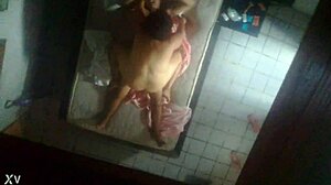 Passionate encounter with my work friend in the hotel