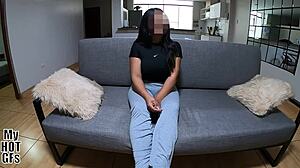 Teen Rides Big Cock For Wet Pussy Creampie