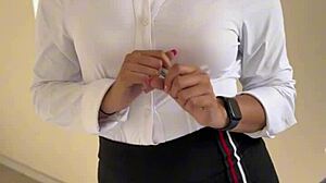 Will This Novice Real Estate Advisor Fuck Her Client Bent Over In Doggystyle To Seal Her First Sale?