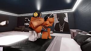 she lost a bet so she had to take four of us