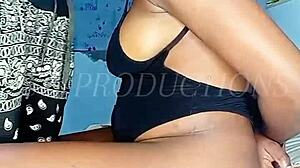 african teen 18+ in amateur video scenario