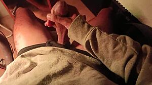 Hot Guy Teases Big Cock In Sweater And Boxers With Moaning