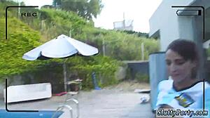 want to see public teen outdoor sex with blowjobs and handjobs at the party?