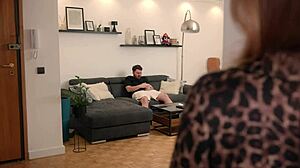 I lost my head from stepson's cock and got huge facial