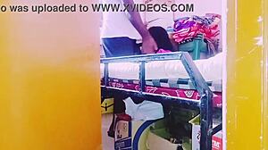 chatting about that desi housewife's unfortunate fuck with the store keeper and dirty telugu talks