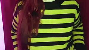 Your stepsister is hot for your nudes and comes with plug in ass!