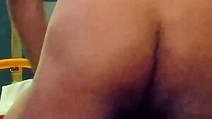 Petite Brunette's Intriguing Morning Ass Shaking in Dress.