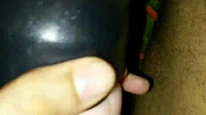 Arab Asian Babe Masturbates To Cumshot!